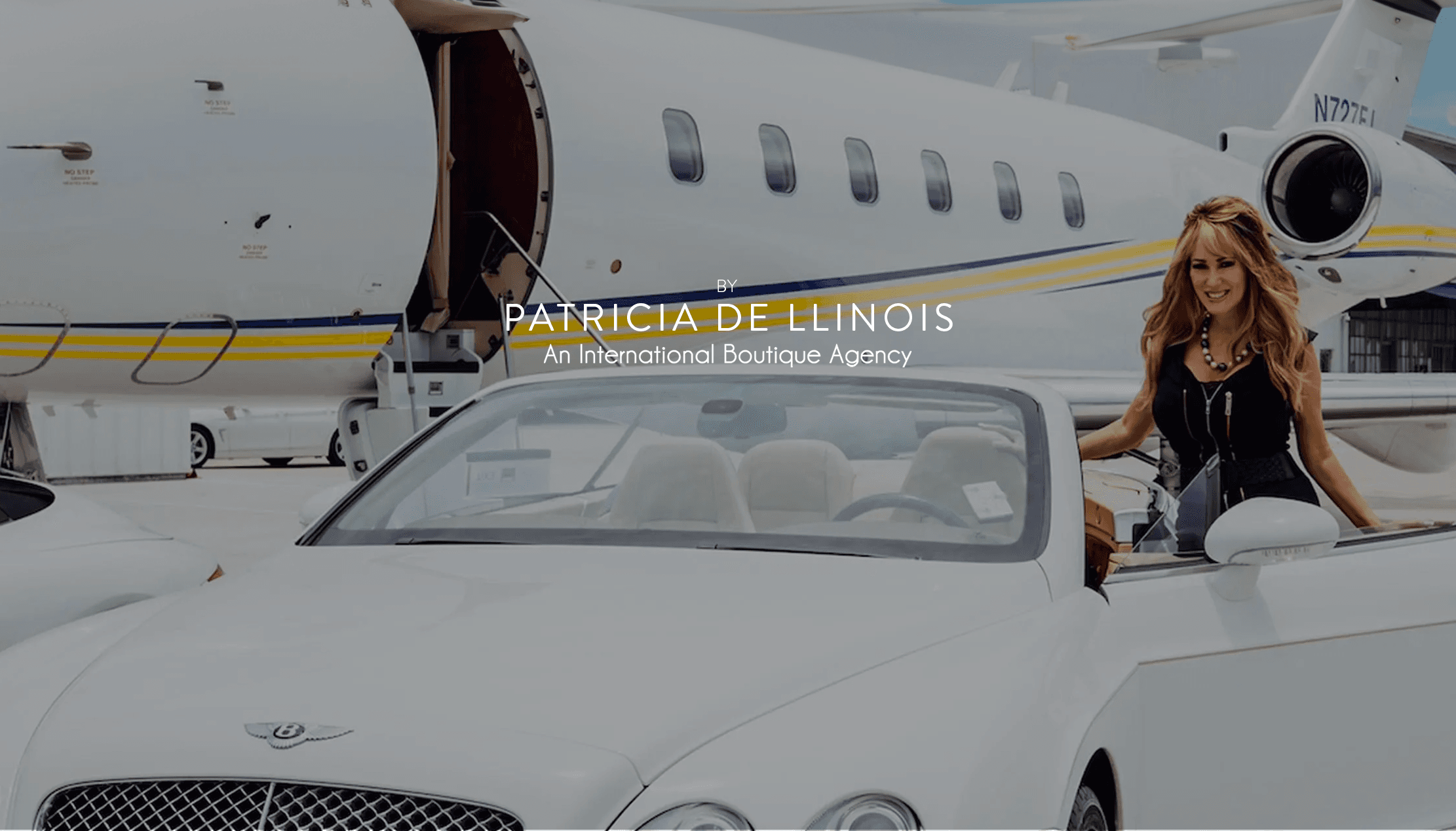 Hero Image of website